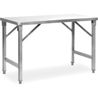 Mahlzeit Edelstahltisch, 120 x 60 x 80 cm, Arbeitstisch, Küchentisch, Edelstahl Zubereitungstisch von MAHLZEIT