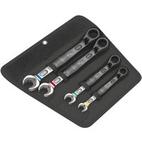 Wera 6001 Joker Switch 4 Set 1 Maul-Ringratschenschlüssel-Satz, 4-teilig von Wera