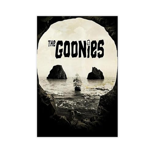 MAHWER Filmposter – The Goonies Leinwand-Poster, Wandkunst, Dekordruck, Bild, Gemälde für Wohnzimmer, Schlafzimmer, Dekoration, ungerahmt, 30 x 45 cm von MAHWER