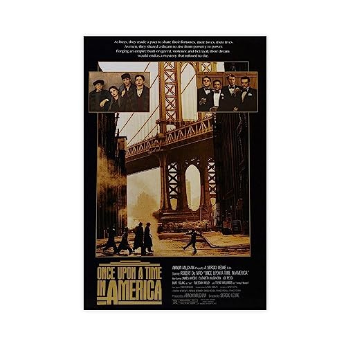 MAHWER Once upon A Time in America Filmposter 3 Leinwand Poster Schlafzimmer Dekor Sport Landschaft Büro Zimmer Dekor Geschenk ungerahmt 30 x 45 cm MAHWER Once upon A Time in America Filmposter 3 Leinwand Poster Schlafzimmer Dekor Sport Landschaft Büro Zimmer Dekor Geschenk ungerahmt 30 x 45 cm von MAHWER