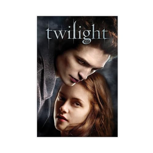 MAHWER Twilight Filmposter auf Leinwand, Poster, Wandkunst, Dekor, Bild, Gemälde für Wohnzimmer, Schlafzimmer, Dekoration, ungerahmt, 30 x 45 cm von MAHWER