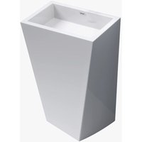 Design Standwaschbecken freistehend Col38 weiß, aus Mineralguss, Waschtisch, bth: 60x42x90cm - Mai&mai Design Standwaschbecken freistehend Col38 weiß, aus Mineralguss, Waschtisch, bth: 60x42x90cm - Mai&mai von MAI & MAI