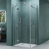 Duschkabine mit Duschtasse 70x80cm 6mm Sicherheitsglas mit Easy-Clean durch NANO-Beschichtung Duschwand Duschabtrennung R05k - Mai&mai Duschkabine mit Duschtasse 70x80cm 6mm Sicherheitsglas mit Easy-Clean durch NANO-Beschichtung Duschwand Duschabtrennung R05k - Mai&mai von MAI & MAI