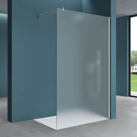 Duschwand für Dusche Duschabtrennung 140x200cm Walk-In Dusche ESG-Sicherheitsglas 8mm nano Glas BRAM1 Bremen1VS - Mai&mai von MAI & MAI