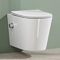 Mai&mai - Hänge wc Toilette Wand-WC mit Bidet-Funktion Spülrandlos Weiß aus Keramik Wandmontage mit Absenkautomatik Aachen601 Mai&mai - Hänge wc Toilette Wand-WC mit Bidet-Funktion Spülrandlos Weiß aus Keramik Wandmontage mit Absenkautomatik Aachen601 von MAI & MAI