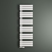 Mai & Mai Badheizkörper Handtuchheizkörper Badheizung Heizkörper bad Flach 159x60cm in Weiß Seitenanschluss Badheizung Handtuchwärmer 880W von MAI & MAI