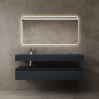 Mai & Mai Badmöbelset Waschtisch mit Unterschrank Anthrazit matt 150x48x25cm mit Soft-Close Schubladen inkl. Mineralguss-Waschbecken in matt Mai & Mai Badmöbelset Waschtisch mit Unterschrank Anthrazit matt 150x48x25cm mit Soft-Close Schubladen inkl. Mineralguss-Waschbecken in matt von MAI & MAI