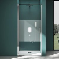 Duschtür Nischentür dusche Duschabtrennung Duschkabine 100cm Schwingtür 8mm ESG-Sicherheitsglas mit Nanobeschichtung Hebe-Senk-Mechanismus Milchglas Duschtür Nischentür dusche Duschabtrennung Duschkabine 100cm Schwingtür 8mm ESG-Sicherheitsglas mit Nanobeschichtung Hebe-Senk-Mechanismus Milchglas von MAI & MAI