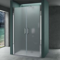 Duschtür Nischentür dusche Duschabtrennung Duschkabine Schwingtür 180° Doppeltür 6mm esg Nano-Beschichtung Vollsatiniert mit Hebe- und Duschtür Nischentür dusche Duschabtrennung Duschkabine Schwingtür 180° Doppeltür 6mm esg Nano-Beschichtung Vollsatiniert mit Hebe- und von MAI & MAI