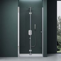 Duschtür Nischentür dusche Duschabtrennung Duschkabine mit Drehfalttür 75x190cm ESG-Sicherheitsglas inkl. NANO-Beschichtung in Klarglas Teramo26K Duschtür Nischentür dusche Duschabtrennung Duschkabine mit Drehfalttür 75x190cm ESG-Sicherheitsglas inkl. NANO-Beschichtung in Klarglas Teramo26K von MAI & MAI