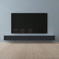Mai & Mai Fernsehtisch Fernsehschrank TV Schrank Verdeckter Griff mit Soft-Close Lowboard Hängeschrank für Wohnzimmer in Matt Weiß + Matt Anthrazit Mai & Mai Fernsehtisch Fernsehschrank TV Schrank Verdeckter Griff mit Soft-Close Lowboard Hängeschrank für Wohnzimmer in Matt Weiß + Matt Anthrazit von MAI & MAI