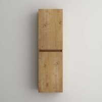 Mai&mai - Seitenschrank Badezimmerschrank mit 2 Türen und 4 Fächern Badregal Allzweckschrank Badschrank in Kerneiche bth: 35x20x120 cm Verona Mai&mai - Seitenschrank Badezimmerschrank mit 2 Türen und 4 Fächern Badregal Allzweckschrank Badschrank in Kerneiche bth: 35x20x120 cm Verona von MAI & MAI