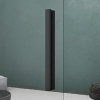 Türgriff Zimmertürknopf Duschtürgriff Stangengriff Schwarz aus Aluminium Glastürgriffe Stoßgriff TK02 - Mai&mai von MAI & MAI
