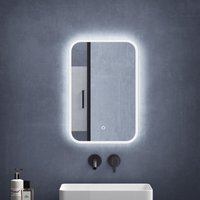 Wandspiegel Badezimmer Spiegel led 40x60cm led Bad-Spiegel mit Touchschalter, Beschlagfrei durch Antifog-Schicht - Mai&mai von MAI & MAI