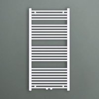 Mai&mai - Badheizkörper Handtuchheizkörper Badheizung Heizkörper bad 60x120cm Weiß Seitenanschluss & Mittelanschluss Handtuchtrockner Röhrenheizkörper von MAI & MAI
