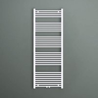 Mai&mai - Badheizkörper Handtuchheizkörper Badheizung Heizkörper bad 60x160cm Weiß Seitenanschluss & Mittelanschluss Handtuchtrockner Röhrenheizkörper von MAI & MAI