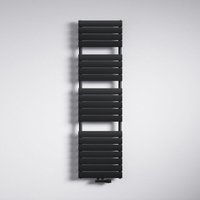 Mai&mai - Badheizkörper Handtuchheizkörper Handtuchhalter Heizkörper bad flach 180x50cm in Anthrazit Seitenanschluss & Mittelanschluss von MAI & MAI
