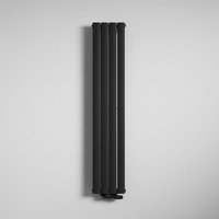 Badheizkörper flach 180x31cm in Anthrazit Mittelanschluss Paneelheizkörper Vertikal Badheizung Einlagig aus Stahl - Mai&mai von MAI & MAI