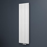 Mai&mai - Badheizkörper flach 180x54cm in Weiß Mittelanschluss Paneelheizkörper Vertikal Badheizung zweilagig aus Stahl von MAI & MAI