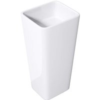 Design Standwaschbecken freistehend Col31 Weiß, aus Mineralguss, Waschtisch, bth: 40x35x82cm - Mai&mai von MAI & MAI