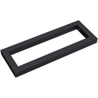 Mai&mai - Design Wandkonsole WH01 aus Edelstahl in Schwarz, bth: 50x3x15 cm, Waschtisch Halterung 1 Stück von MAI & MAI