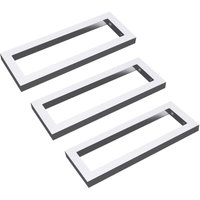 Mai&mai - Design Wandkonsole WH01 aus Edelstahl in Silber, bth: 45x3x15 cm, Waschtisch Halterung 3 Stück Mai&mai - Design Wandkonsole WH01 aus Edelstahl in Silber, bth: 45x3x15 cm, Waschtisch Halterung 3 Stück von MAI & MAI
