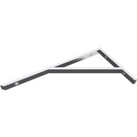 Mai&mai - Design Wandkonsole WH02 aus Edelstahl silber Länge: 450mm, 1er Pack Mai&mai - Design Wandkonsole WH02 aus Edelstahl silber Länge: 450mm, 1er Pack von MAI & MAI