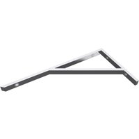 Mai&mai - Design Wandkonsole WH02 aus Edelstahl silber Länge: 500mm, 1er Pack Mai&mai - Design Wandkonsole WH02 aus Edelstahl silber Länge: 500mm, 1er Pack von MAI & MAI