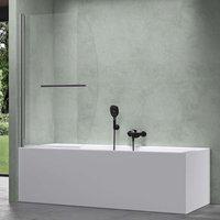 Duschwand für Badewanne Faltwand 180° Sicherheitsglas mit nano 94x140cm Duschabtrennung Badewannenaufsatz faltbar - Mai&mai Duschwand für Badewanne Faltwand 180° Sicherheitsglas mit nano 94x140cm Duschabtrennung Badewannenaufsatz faltbar - Mai&mai von MAI & MAI