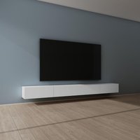 Mai&mai - Fernsehtisch Fernsehschrank tv Schrank Verdeckter Griff mit Soft-Close Lowboard Hängeschrank für Wohnzimmer in Matt Weiß bth: 320x40,2x30 Mai&mai - Fernsehtisch Fernsehschrank tv Schrank Verdeckter Griff mit Soft-Close Lowboard Hängeschrank für Wohnzimmer in Matt Weiß bth: 320x40,2x30 von MAI & MAI