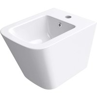 Mai&mai - Hänge-Bidet D112 Weiß 51,5x36x36cm aus Keramik 1-Hahnloch schmutzabweisende Oberfläche Mai&mai - Hänge-Bidet D112 Weiß 51,5x36x36cm aus Keramik 1-Hahnloch schmutzabweisende Oberfläche von MAI & MAI