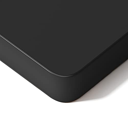 MAIDeSITe Tischplatte 160x80 cm Schreibtischplatte 25 mm stark - DIY Stabile Bürotischplatte – Perfekt für höhenverstellbare Schreibtische von MAIDeSITe