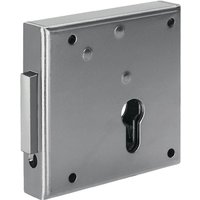 AMF - Gittertor-Riegelschloss 100 din re.PZ aufliegend 65mm von AMF
