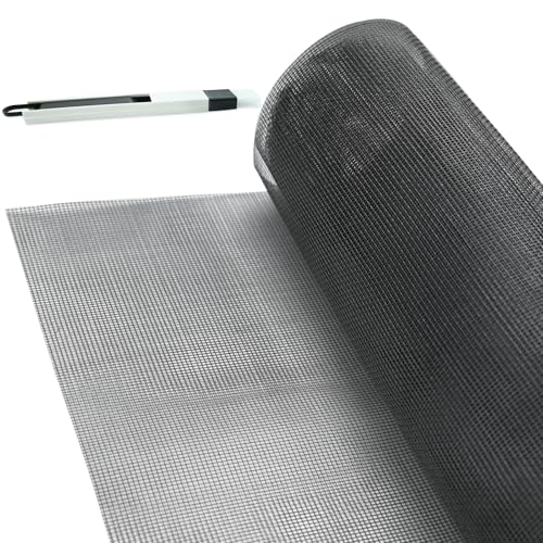 MAILEKT Fliegengitter Schwarz 150 X 200cm, Fliegengitter Meterware, Insektenschutz Fenster,Fliegengitter Zuschneidbar für Balkontür Dachfenster Wohnzimmer Bodentiefe Fenster MAILEKT Fliegengitter Schwarz 150 X 200cm, Fliegengitter Meterware, Insektenschutz Fenster,Fliegengitter Zuschneidbar für Balkontür Dachfenster Wohnzimmer Bodentiefe Fenster von MAILEKT