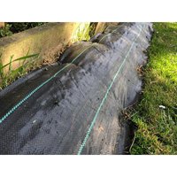 Maillestore - Mulchgewebe - 1.25m x 100m - Schwarz - 85gr/m von MAILLESTORE