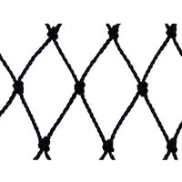 Volierennetz - 60 mm Maschenweite Schwarz 25 m x 20 m von MAILLESTORE