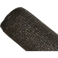Sichtschutz 80% Braun/Schwarz - 95 g/m² - Ohne Knopflöcher Braun/Schwarz 1 m x 5 m von MAILLESTORE