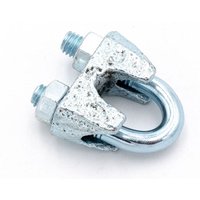 Verzinkte Kabelklemme ø 4/5 mm Verzinkt 8mm Verzinkte Kabelklemme ø 4/5 mm Verzinkt 8mm von MAILLESTORE