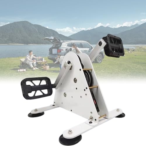 100W Fußpedal-Stromerzeuger, tragbare Kurbelstromgeneratoren, mit USB-Schnittstelle/DC1-35V-Ausgang, leicht zu tragen, geräuscharm, Aufladen dauert 5-20 Minuten ohne auf das Pedal zu treten, für Feld 100W Fußpedal-Stromerzeuger, tragbare Kurbelstromgeneratoren, mit USB-Schnittstelle/DC1-35V-Ausgang, leicht zu tragen, geräuscharm, Aufladen dauert 5-20 Minuten ohne auf das Pedal zu treten, für Feld von MAIMAILE