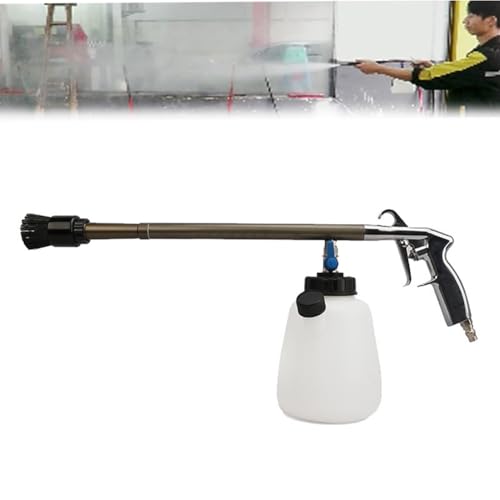 Hochdruck-Autowaschanlage, 1000 CC Kapazität, Luftansaugschnittstelle 1/4, Betriebsdruck 19,4 lb, Autowaschpistole, Design mit einstellbarer Sprühbreite, für Autopflege, Zaun- und Bodenreinigung Hochdruck-Autowaschanlage, 1000 CC Kapazität, Luftansaugschnittstelle 1/4, Betriebsdruck 19,4 lb, Autowaschpistole, Design mit einstellbarer Sprühbreite, für Autopflege, Zaun- und Bodenreinigung von MAIMAILE
