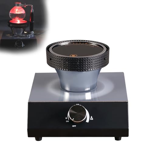 Kaffeeheizung, Kaffeebrenner, LCD-Digitalanzeige, Edelstahl-Kaffeeheizofen, Drehschalter, einstellbare Hitze, keine offene Flamme, Temperaturregelung und Energieeinsparung von MAIMAILE