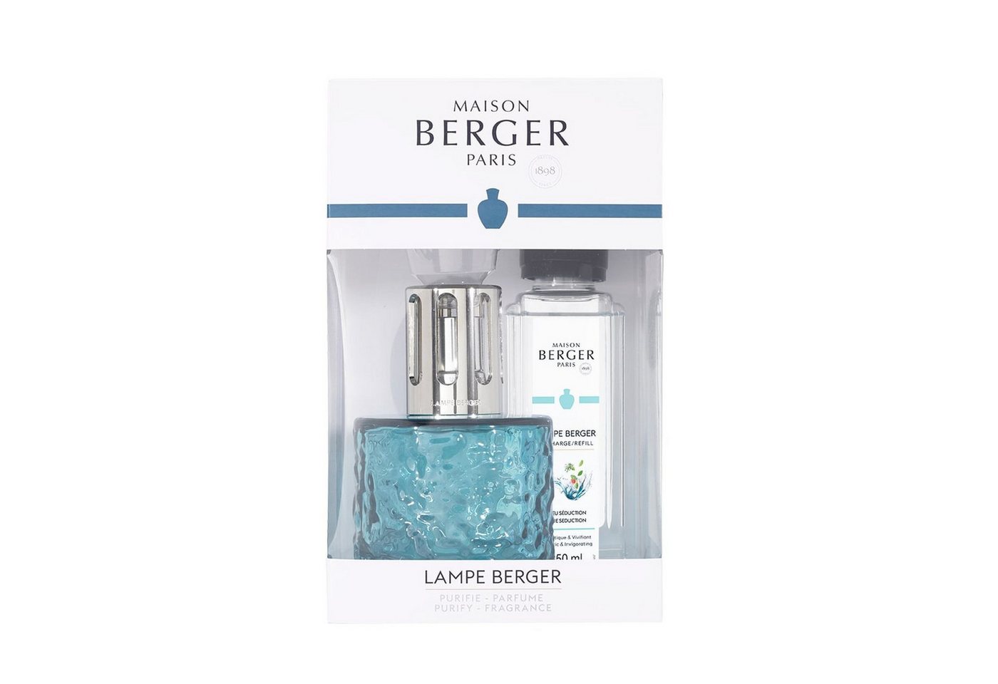 MAISON BERGER PARIS Duftlampe Geschenkset Mirage Blau von MAISON BERGER PARIS