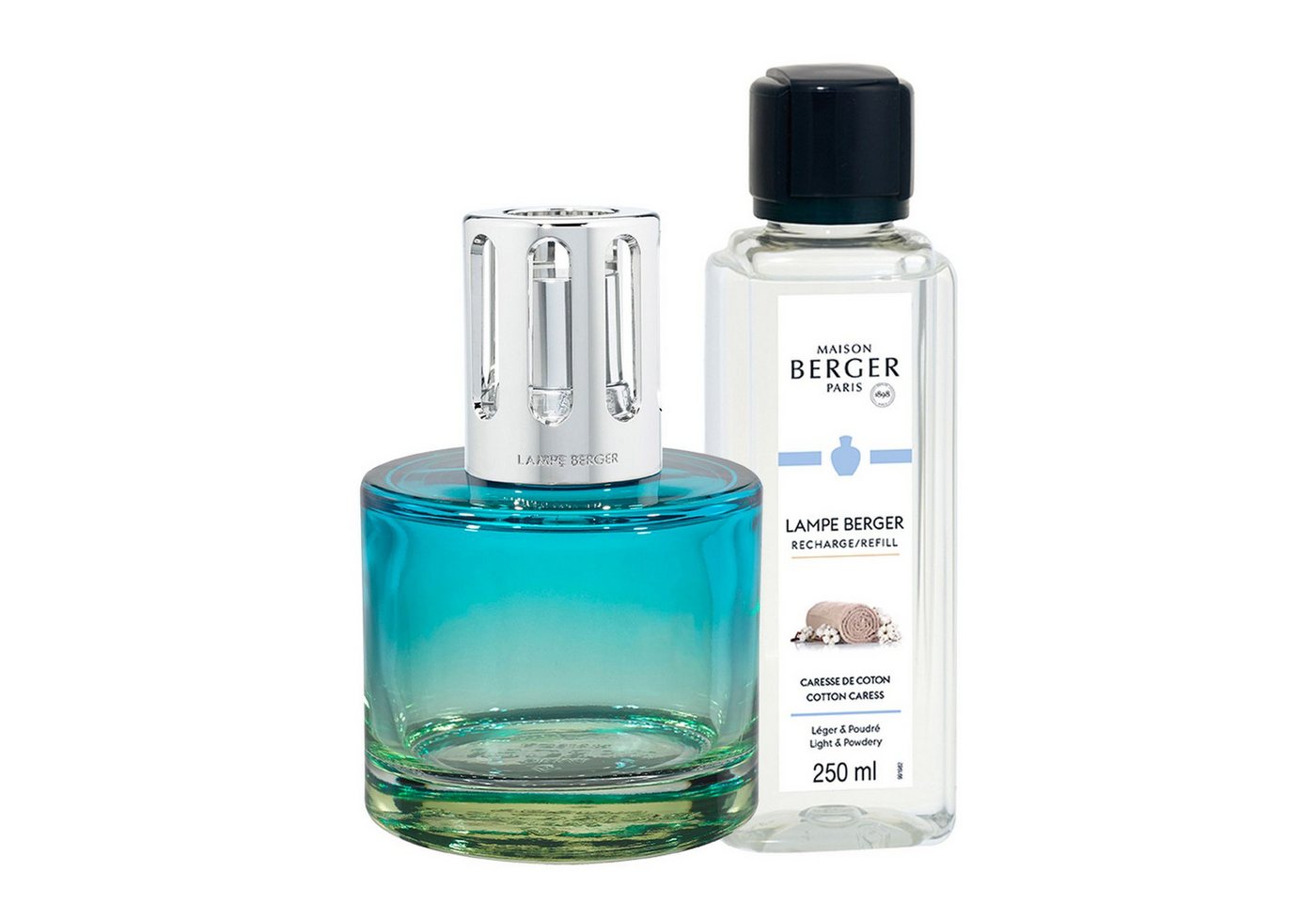 MAISON BERGER PARIS Duftlampe Geschenkset Pure Blau-Rosé von MAISON BERGER PARIS
