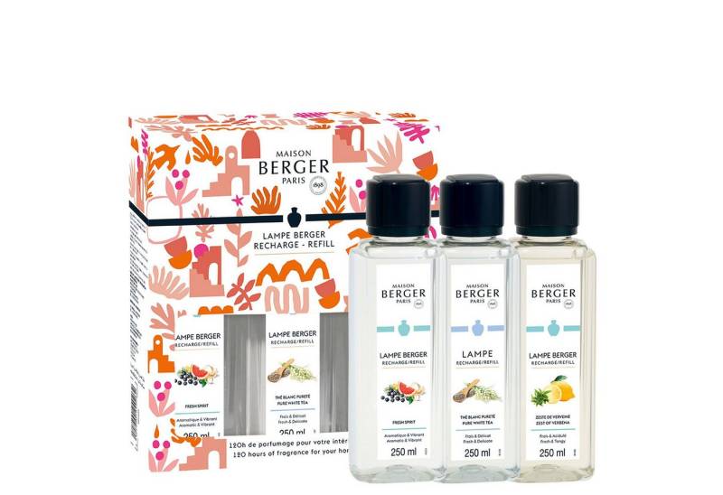 MAISON BERGER PARIS Duftlampe Nachfüller Triopack Estival 750 ml von MAISON BERGER PARIS