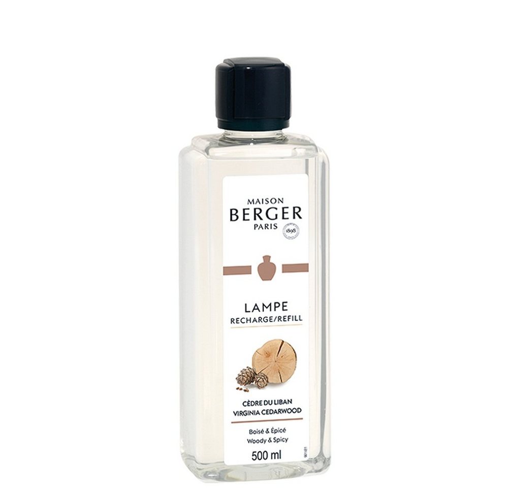 MAISON BERGER PARIS Duftlampe Nachfüller Zedernholz Aus Dem Libanon 500 ml von MAISON BERGER PARIS