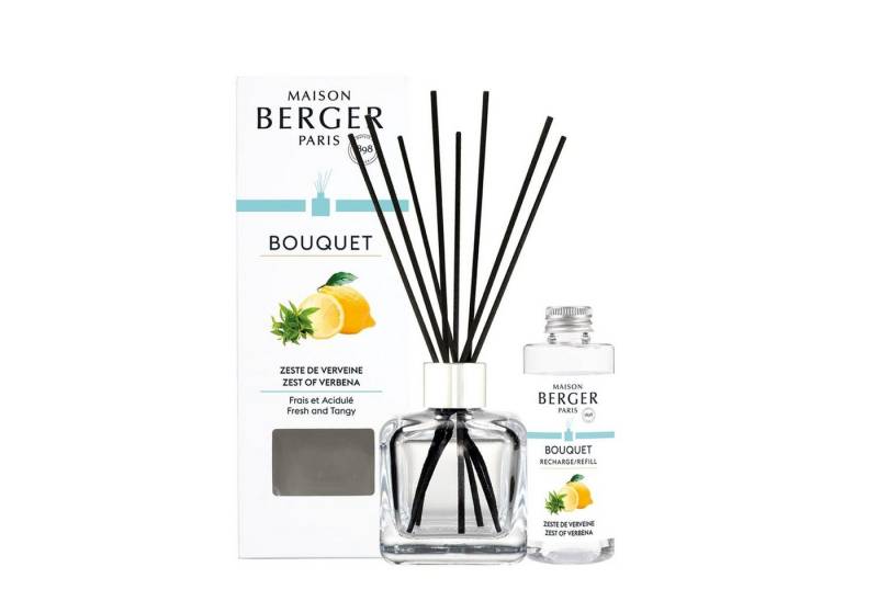 MAISON BERGER PARIS Raumduft Bouquet mit Nachfüller Belebende Zitronenverbene 100 ml von MAISON BERGER PARIS