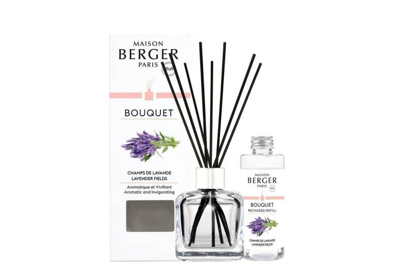 MAISON BERGER PARIS Raumduft Bouquet mit Nachfüller Blühende Lavendelfelder 100 ml von MAISON BERGER PARIS