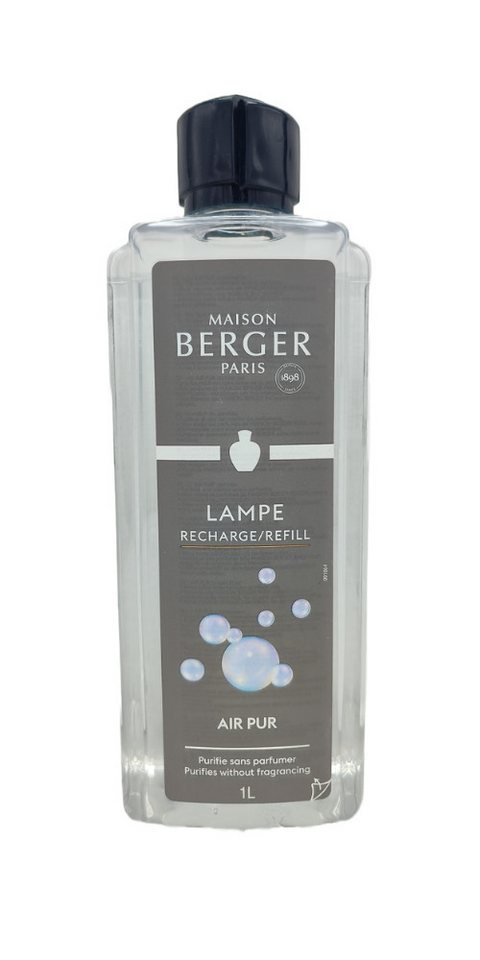 MAISON BERGER PARIS Raumduft-Nachfüllflasche Refill Air Pur Neutral Lampe Berger 1L, Inhalt in der Flasche 1 Liter von MAISON BERGER PARIS