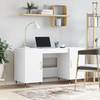 Computertisch,Schreibtisch,Bürotisch Weiß 140x50x75 cm Holzwerkstoff VMEC258847 BonneVie Computertisch,Schreibtisch,Bürotisch Weiß 140x50x75 cm Holzwerkstoff VMEC258847 BonneVie von MAISON CHIC