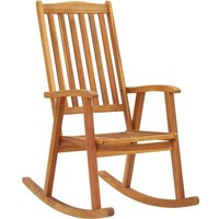 Maison Chic - Schaukelstuhl,Relaxsessel,Schaukelsessel Massivholz Akazie VMEC909542 BonneVie von MAISON CHIC